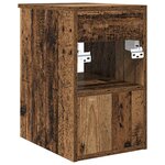vidaXL Meuble de Salle de Bain In-between Bois ancien 30 x 35 x 50 cm