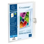 Chemise Dos Extensible Krea Cover® - 24x32cm - Blanc - X 10 - Exacompta