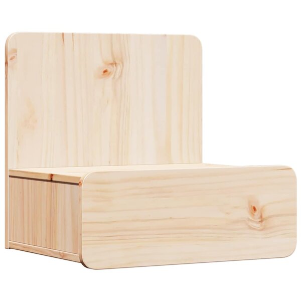 vidaXL Table de chevet Marron 44 x 32 5 x 40 cm Bois massif en pin
