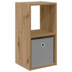 vidaXL Table de chevet Chêne artisanal 30 5 x 27 x 59 5 cm