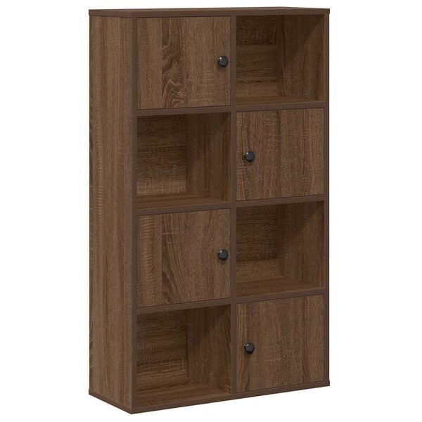 vidaXL Bibliothèque chêne marron 60x24x101 5 cm bois d'ingénierie
