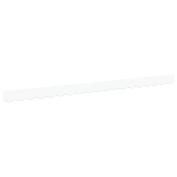 vidaXL Store à auvent pour cadre de 4 m  blanc  3 8 x 0 2 m