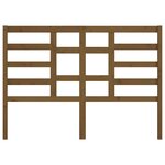 vidaXL Tête de lit Marron miel 146x4x104 cm Bois massif de pin