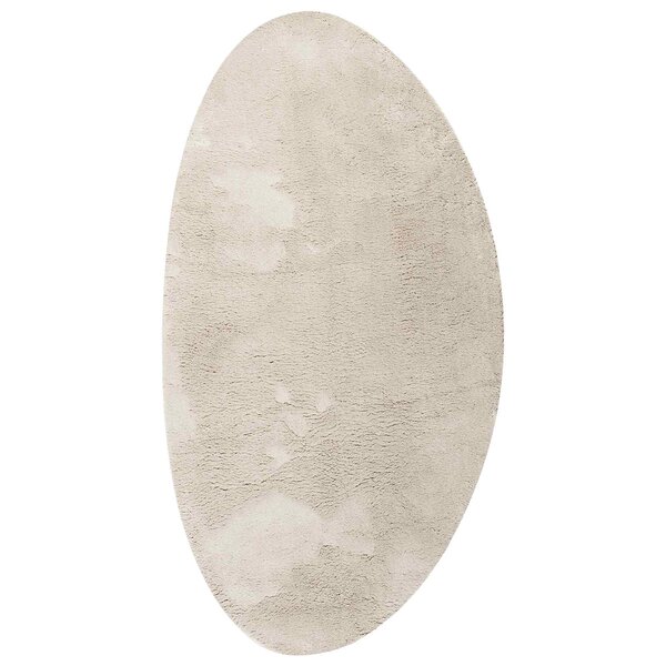 vidaXL Tapis de surface HUARTE Beige 100 x 200 cm Polyester