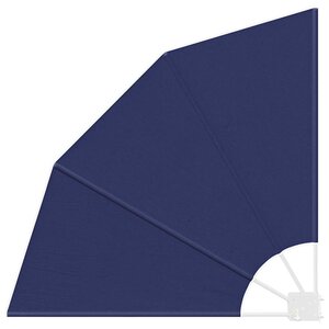 vidaXL Écran de confidentialité pour balcon Bleu marine 115 x 115 cm