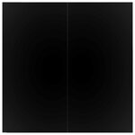 vidaXL Ensemble de salle à manger pour jardin 5 Pièces Noir polyrotin