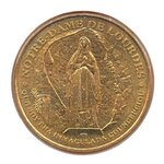 Mini médaille monnaie de paris 2007 - chemin du jubilé de lourdes