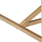 vidaXL Table basse 120x60x40 cm Bois massif