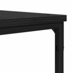 vidaXL Table basse Chêne noir 70 x 70 x 30 cm Bois d'ingénierie