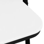 vidaXL Chaises de jardin pliables lot de 4 PEHD Blanc