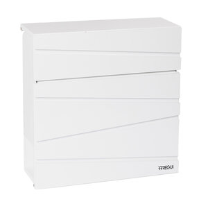 Boîte aux Lettres Individuelle avec Porte-journaux  Armor E6901  Blanc