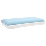 vidaXL Coussin de sommeil Uni Blanc 70 x 35 x 10 cm