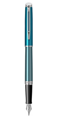 Waterman hemisphere stylo plume  azur  plume moyenne  encre bleue  coffret cadeau