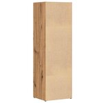 vidaXL Bibliothèque chêne artisanal 36x30x114 cm bois d'ingénierie