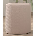 Moon Pouf Boucle - en Rose