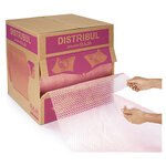 Film bulles antistatique ø 10 mm prédécoupé en boîte distributrice raja 32 cm