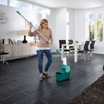 Leifheit Ensemble de vadrouille pour sol Profi Compact vert 55092