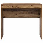 vidaXL Bureau Bois ancien 90 x 40 x 76 cm Bois d'ingénierie