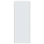 vidaXL Armoire Murale 66 x 34 5 x 90 cm Bois d'ingénierie Blanc