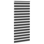 vidaXL Store zèbre noir 100x200 cm largeur du tissu 95 9 cm polyester