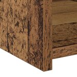 vidaXL Haut Armoire Bois ancien 30 x 42.5 x 185 cm Bois d'ingénierie