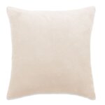vidaXL Housses de coussin 4 Pièces Tissu 80x80 cm Blanc cassé