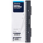 Perforatrice format A5 avec réglette 6 trous Noir FILOFAX