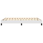 vidaXL Cadre de lit sans matelas blanc 140x200 cm similicuir