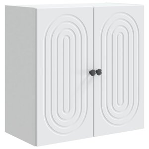vidaXL Armoire Murale Blanc 59 x 31 x 60 cm Bois d'ingénierie