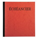 Piqûre 21x19cm échéancier tracé journal 80 pages EXACOMPTA