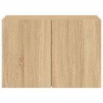 vidaXL Meuble TV mural chêne sonoma 60x30x41 cm