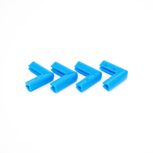 Lot de 4 coins mousse forme "U" ecart 15mm