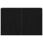 vidaXL Meuble mural Montage mural 2 Pièces Bois ancien 69 5 x 34 x 90 cm