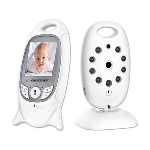 Esperanza EHM001 Moniteur bébé LCD 2.0" Blanc