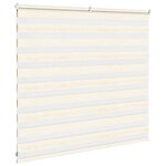 vidaXL Store zèbre beige marbré largeur du tissu 160 9 cm polyester