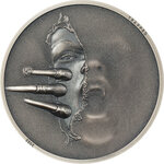 Pièce de monnaie en Argent 5 Dollars g 31.1 (1 oz) Millésime 2022 Trapped UNTRAPPED