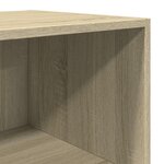 vidaXL Buffet haut chêne sonoma 45x41x185 cm bois d'ingénierie