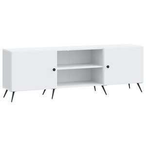 vidaXL Meuble TV Blanc 150 x 31 x 50 cm Bois d'ingénierie