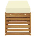 vidaXL Banc de Jardin Bois d'Acacia Massif Naturel
