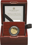 Monnaie CROWN 500 Anniversaire 1/10 Oz Or 10 Pounds United Kingdom 2026 (PRÉCOMMANDE)