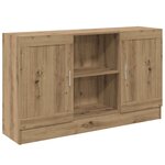 vidaXL Buffet chêne artisanal 120x30 5x70 cm bois d'ingénierie