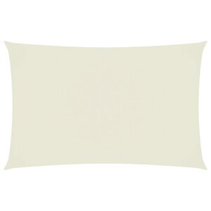 vidaXL Voile de parasol tissu oxford rectangulaire 4x7 m crème