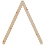 vidaXL Toit de lit pour enfants 209x85 5x88 cm bois de pin massif