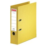 Classeur à levier maX.file Protect Plus Polypro Int / Ext Dos de 80 mm Jaune HERLITZ