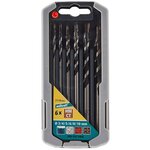 Wolfcraft jeu de forets à pierre 6 pièces professional 3-10 mm 7119000