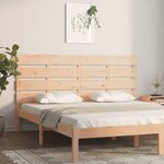 vidaXL Tête de lit 180x3x80 cm Bois massif de pin
