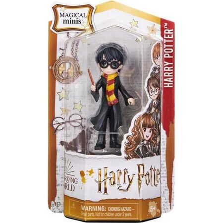 Wizarding world - figurine magical minis harry potter - 6062061 - figurine articulée 8 cm + fiche collection - univers harry potter