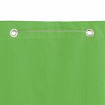vidaXL Écran de balcon Vert clair 100x240 cm Tissu Oxford