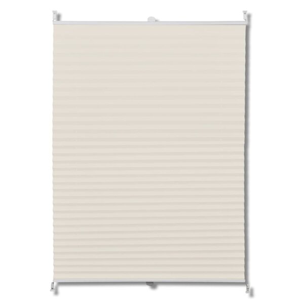 vidaXL Store plissé 110x150 cm Crème