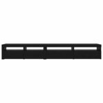 vidaXL Ensemble de Meuble TV 3 Pièces Chêne noir 270 x 35 x 40 cm